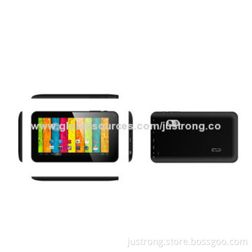7-inch Dual Core Android Tablet PCs with 8GB Memory, USB2.0 Port, 0.3MP+2.0MP Camera, LED Flashlight